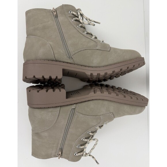 Jellypop Women's Memories Lace Up Boot, Light Gray, 10M, New - Picture 6 of 10